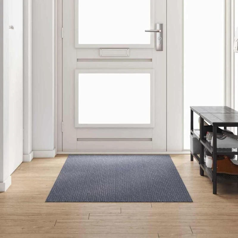 Tæppe Runner Lysegrå 100 x 250 cm – Blød Stofløber