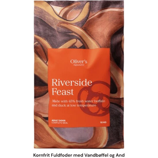 Oliver's Signature Riverside Feast 2 x 10 kg hundefoder
