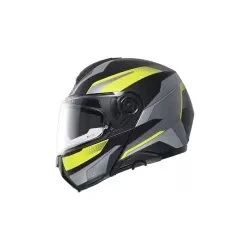 Schuberth Concept Tracer Gul - Flip-up hjelm med solvisir