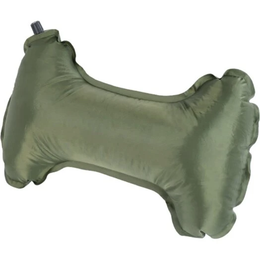 Mil-Tec Selvoppustelig nakkepude 52x20x12 cm Olive