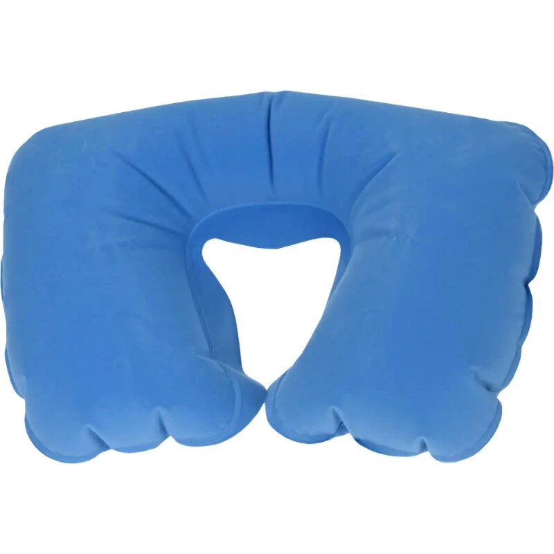 Pro World Oppustelig nakkepude, lyseblå