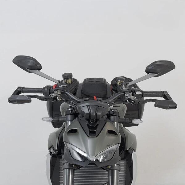 SW‑MOTECH grebs- og vindbeskyttere, sort – Streetfighter V2/Daytona