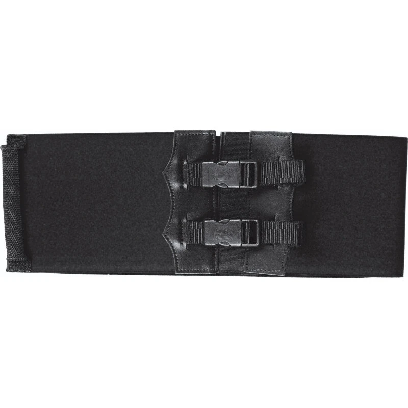 Contigo Pillion bælte med 4 greb, sort (80–120 cm)