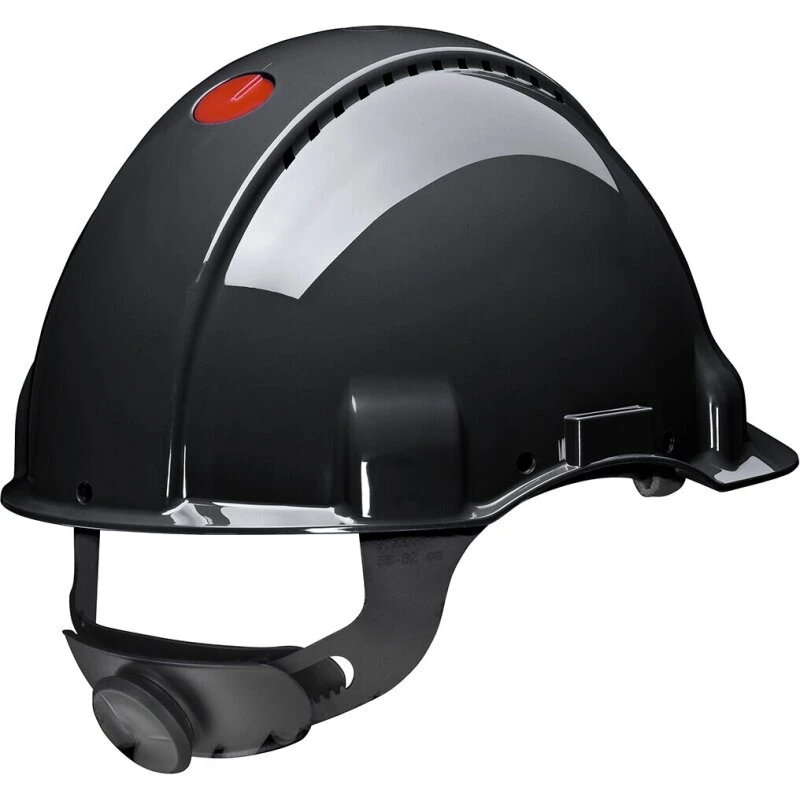 Uvicator G3000 sikkerhedshjelm, ratjustering, sort