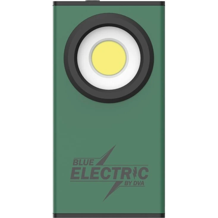 Blue Electric genopladelig lommelygte 350 lumen med magnet