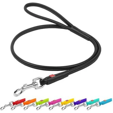 Waudog Rundsyet Læderline 122 cm – Elegant & Holdbar