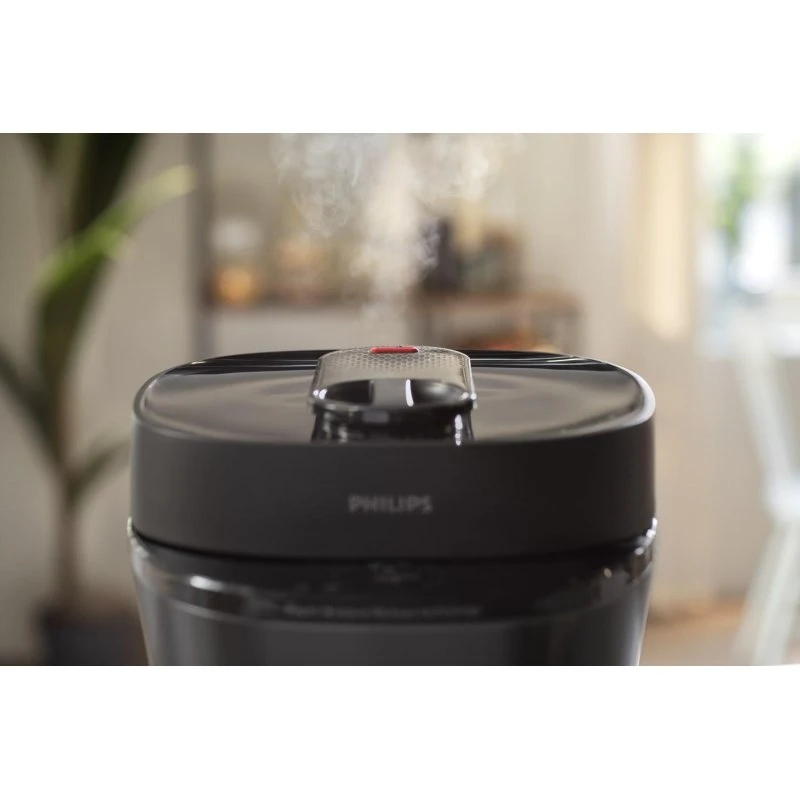 Philips HD2151 All-in-One Trykkoger 5 L, 1.000 W, sort