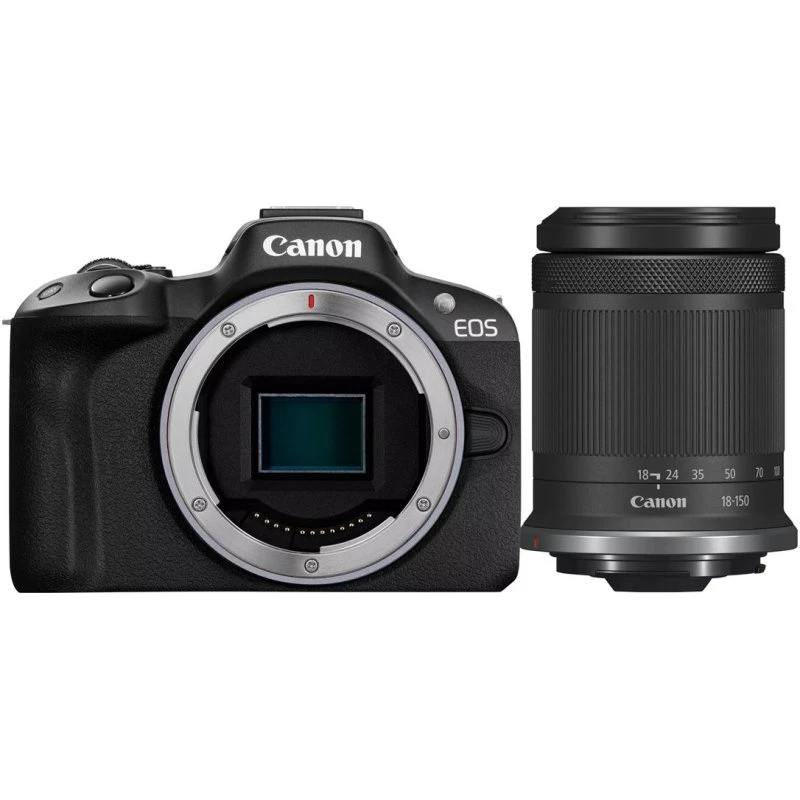 Canon EOS R50 24,2 MP Sort med RF-S 18-150mm IS STM