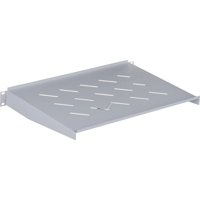 Lanberg 1U Rackhylde 19" Grå