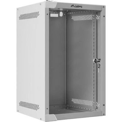 Lanberg WF10-2309-10S 10" 9U Vægmonteret Rack, Grå