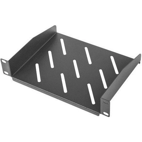 Lanberg AK-1012-B 1U 10" Grå Fast Rackhylde