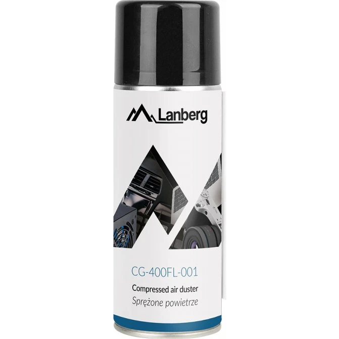 Lanberg Air Duster 400ml - Komprimeret luft