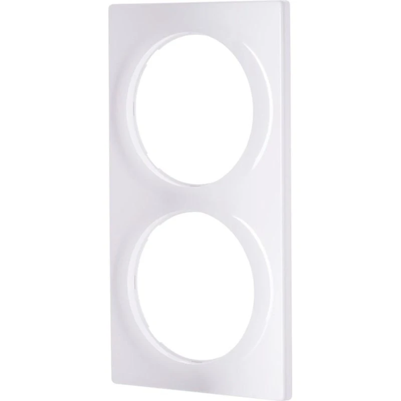 Fibaro Walli Dobbelt Sikkerhedsdæksel, Hvid