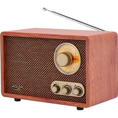 Adler AD 1171 Retro Radio med Bluetooth, Bronze