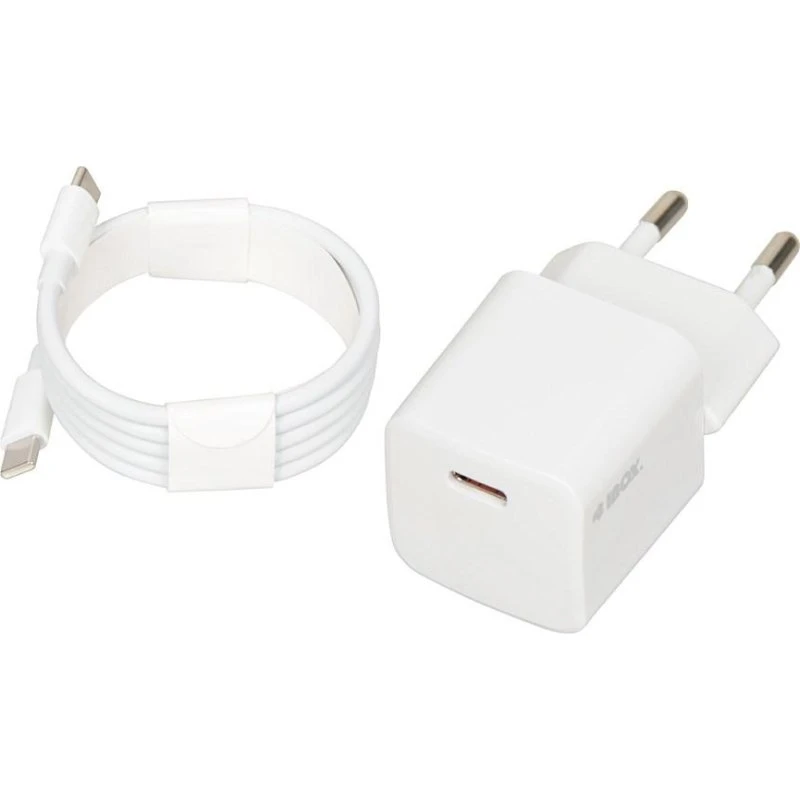 iBox C-38CW 30W USB-C vægoplader hvid