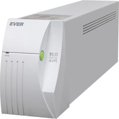 UPS Ever ECO PRO 1000 AVR CDS 1000VA 650W, 2 udtag, hvid