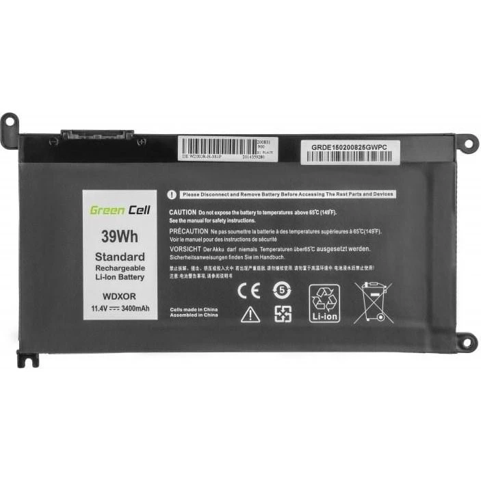 Green Cell Laptopbatteri 11,4 V 3400 mAh til Dell