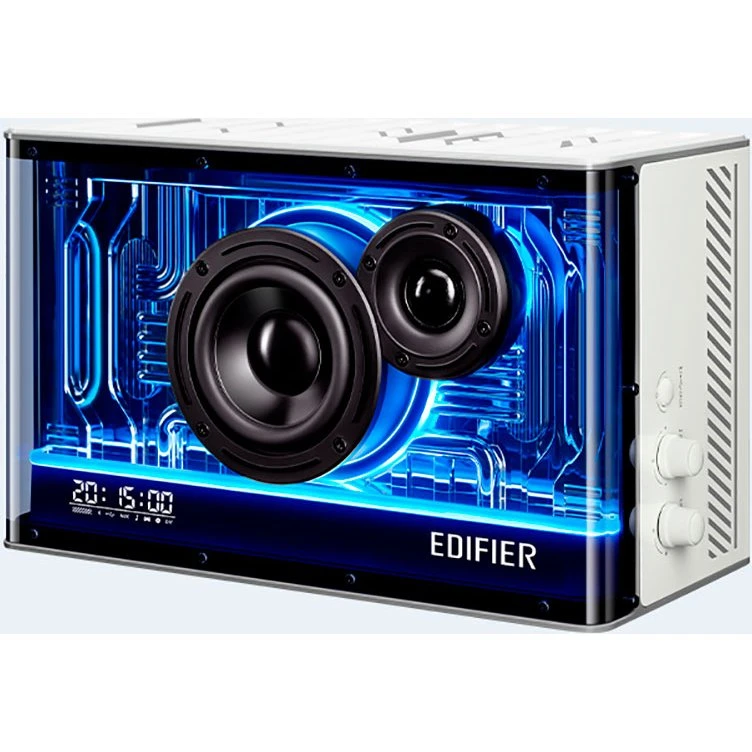 Edifier QD35 Bluetooth-højttaler med GaN-oplader, hvid