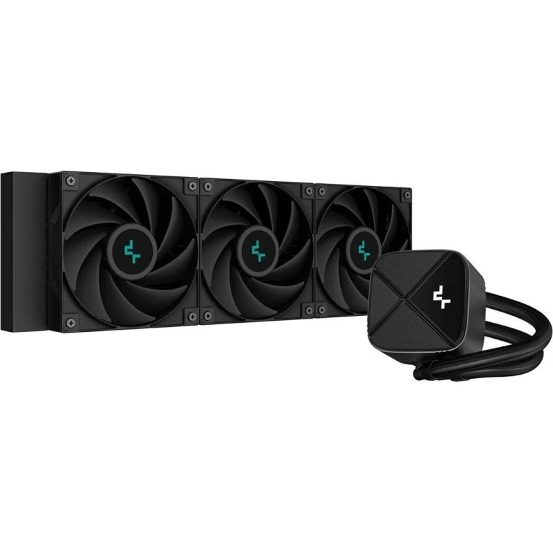 DeepCool LS720S Zero Dark 360 mm AIO vandkøler, sort