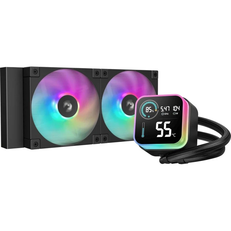 DeepCool LQ240 240mm ARGB CPU Vandkøler, Sort
