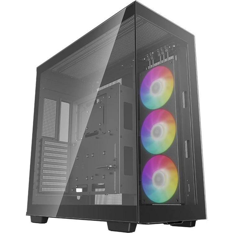 DeepCool CH780 Full Tower, Sort, med hærdet glas