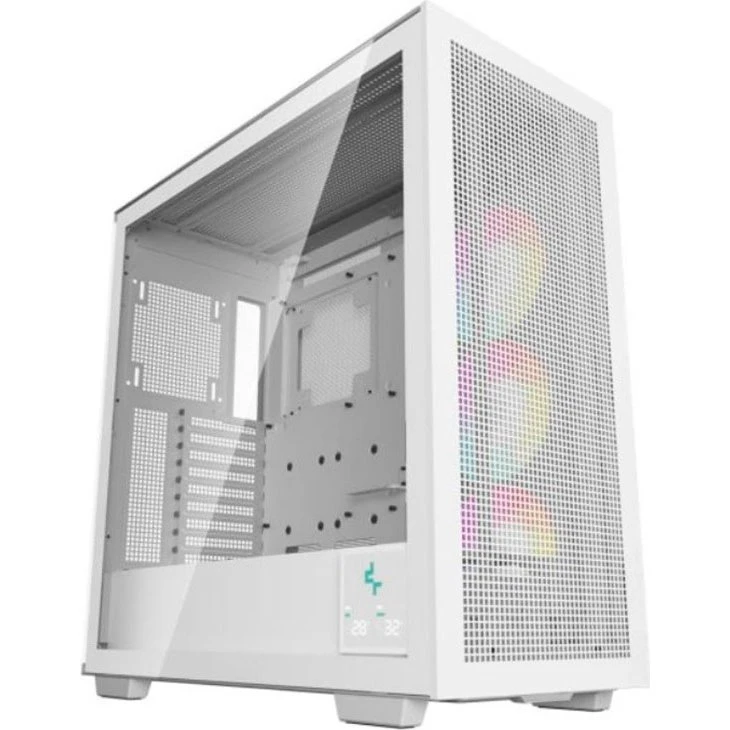 DeepCool MORPHEUS Hvid Full Tower (E-ATX) med Glaspanel