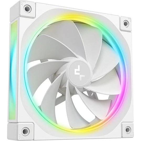 DeepCool FL12R WH 120mm RGB 3-pack Hvid Kabinetblæser