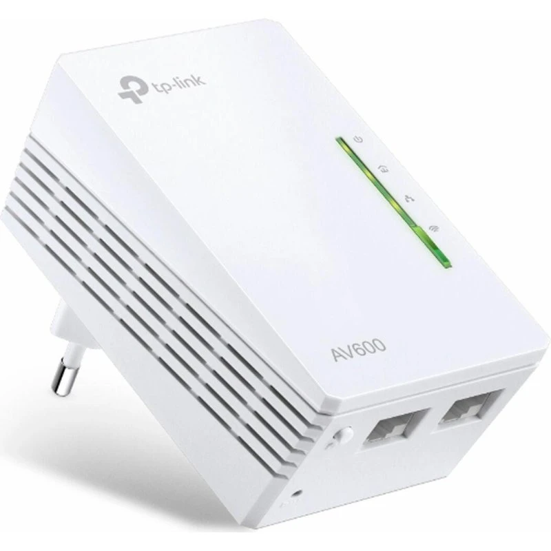 TP-Link TL-WPA4220 AV600 WiFi Powerline Repeater (Hvid)