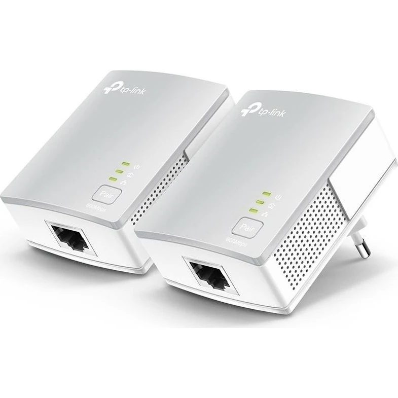 TP-Link TL-PA4010 KIT Powerline Adapter Sæt AV600, 1x Fast Ethernet