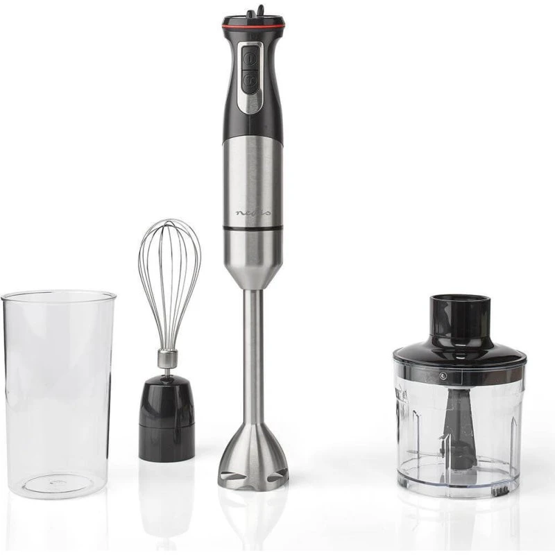 Nedis KAHB400CAL 800 W Stavblender med 4-i-1-sæt
