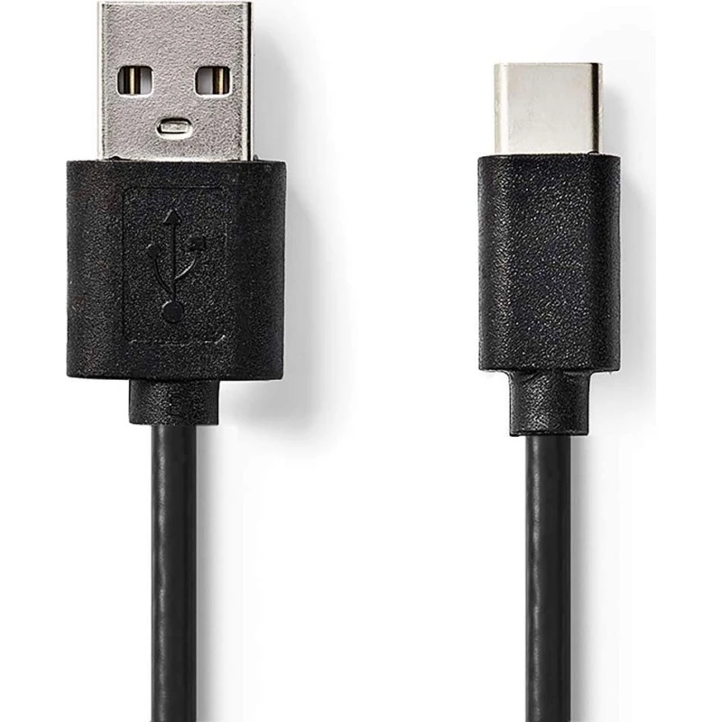 Nedis CCGL60601BK20 USB-C til USB-A 2 m, sort