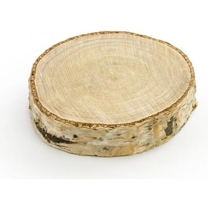 6 stk. Birketræ bordkortholdere natur 45–65 mm