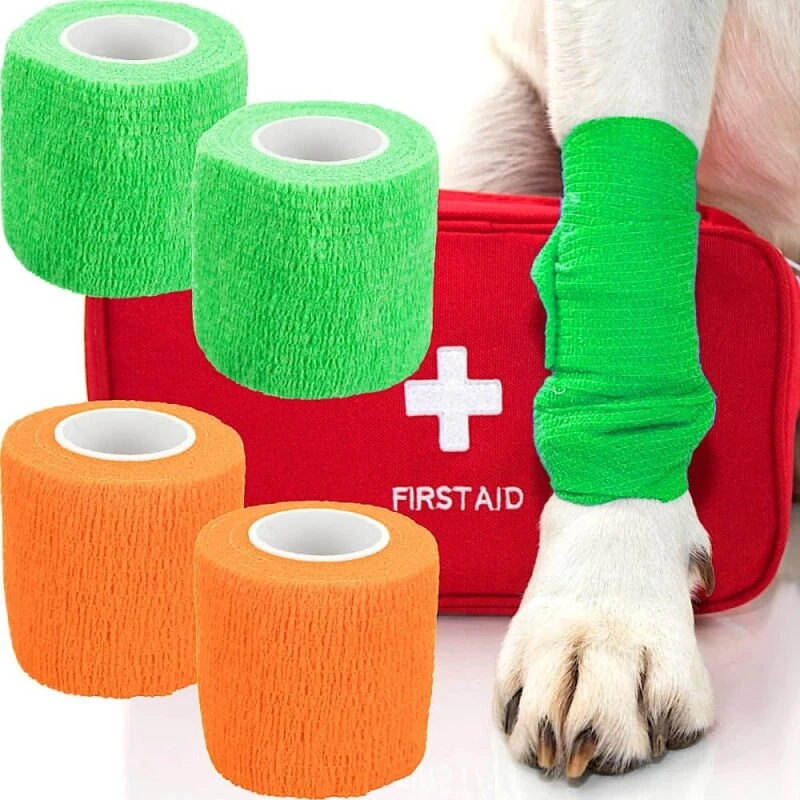 Trixie selvklæbende bandage bitter 5 cm x 4,5 m – 4 stk