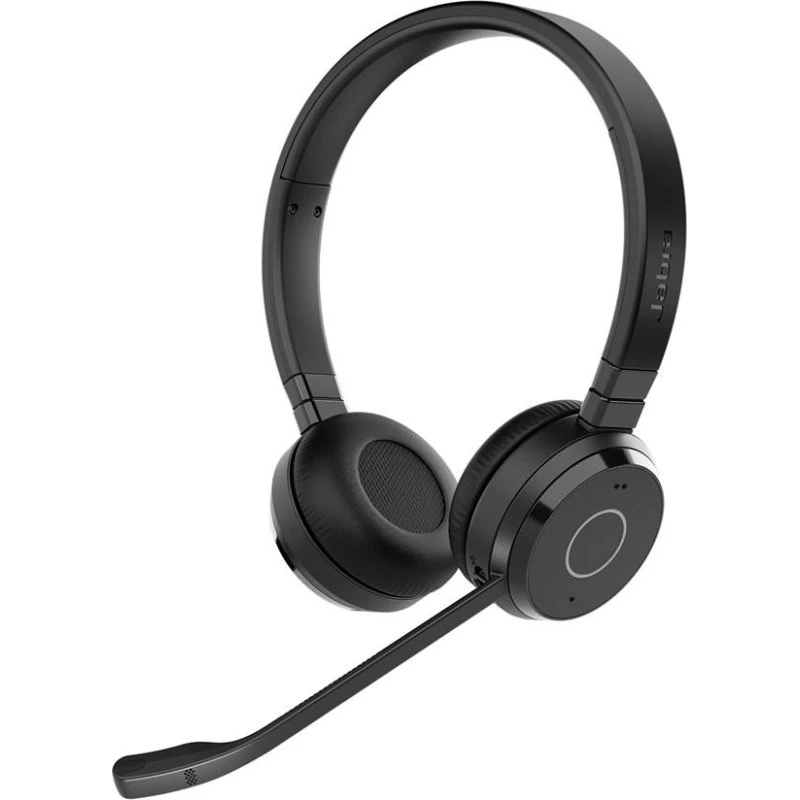 Jabra Evolve2 65 Trådløst Headset, USB-A, Sort