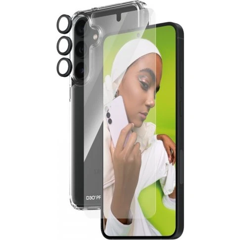 PanzerGlass 3-i-1 Skærm- og Objektivbeskytter til Samsung Galaxy S24+