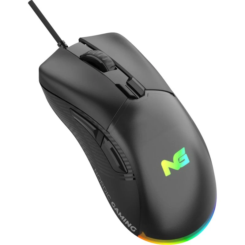 Nordic Gaming Stealth Gaming Mus – 7 Knapper, 16,8M RGB, 16000 DPI