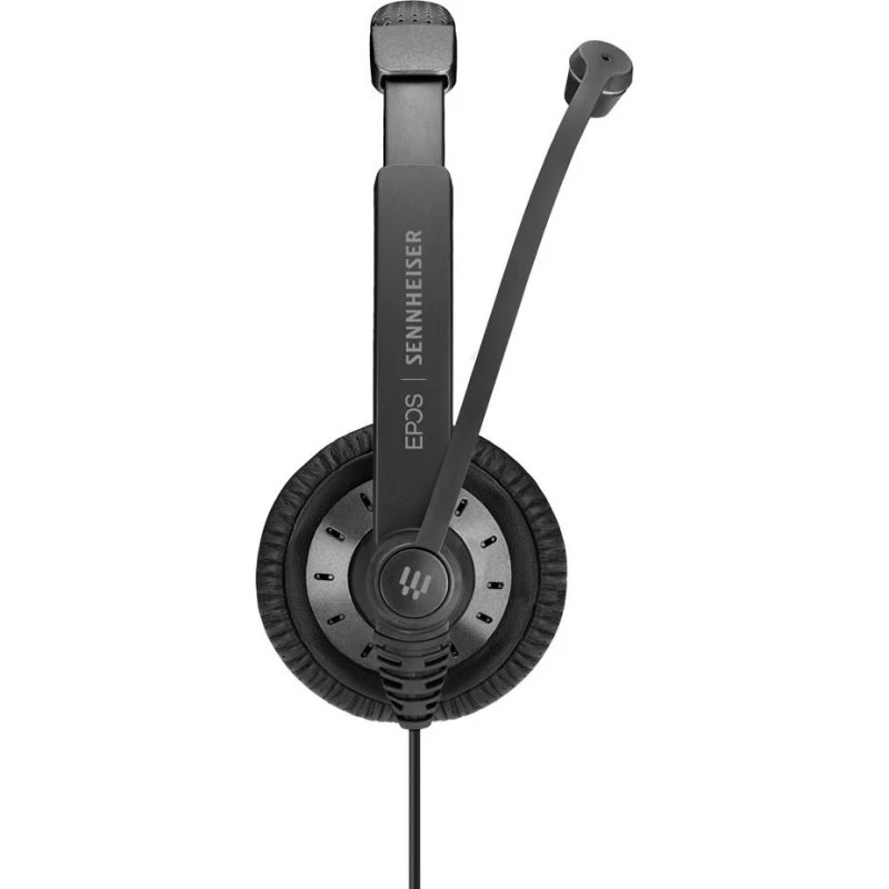 EPOS | Sennheiser IMPACT SC 75 USB MS, kablet headset med mikrofon, sort