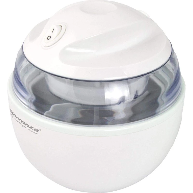 Esperanza Ismaskine 0,6L - Hvid, gennemsigtig