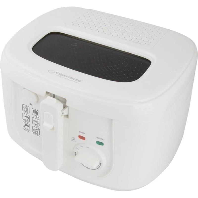 Esperanza Frituregryde 2,5 L, 1,8 kW, Hvid