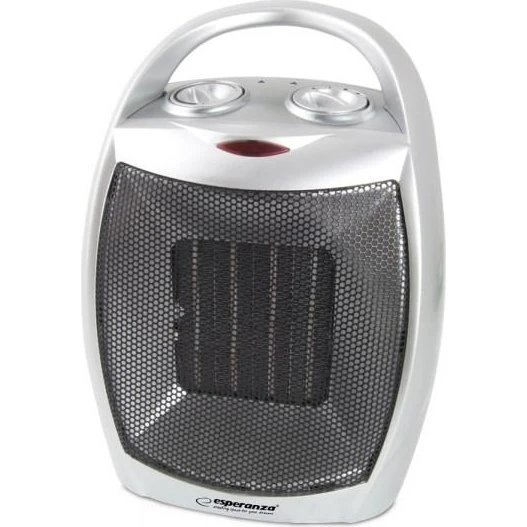 Esperanza EHH006 Keramisk Varmeblæser 1500 W, Sort