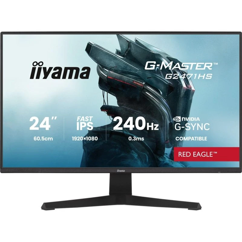 iiyama G-MASTER Red Eagle G2471HS-B1 24" 240 Hz Fast IPS Sort