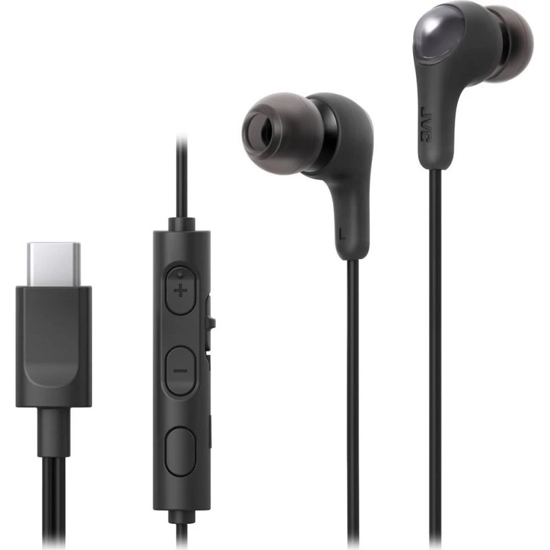 JVC HA-FR9UC USB-C In-ear Høretelefoner Sort