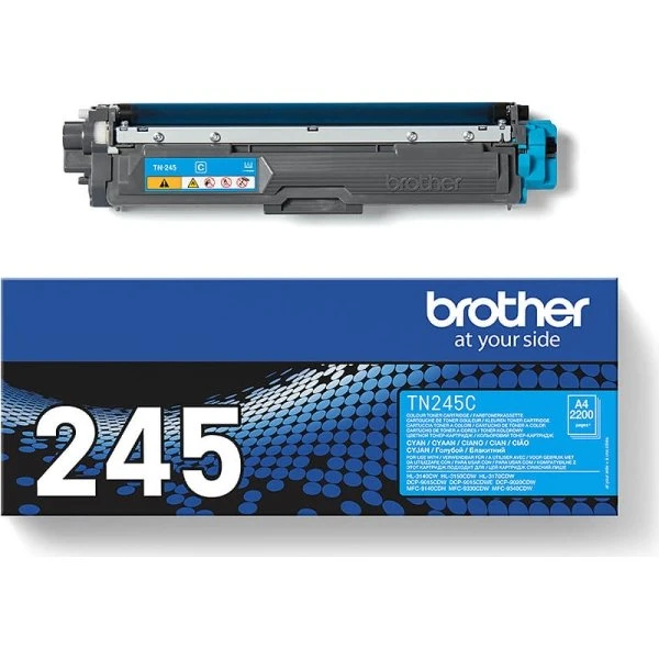 Brother TN245C Cyan, 2.200 sider, Original