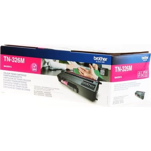 Brother TN326M Magenta Toner, 3500 sider