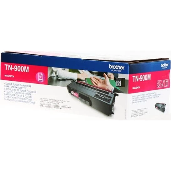 Brother TN-900M Magenta Toner, 6.000 sider