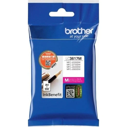Brother LC-3617M Magenta, Original Blækpatron