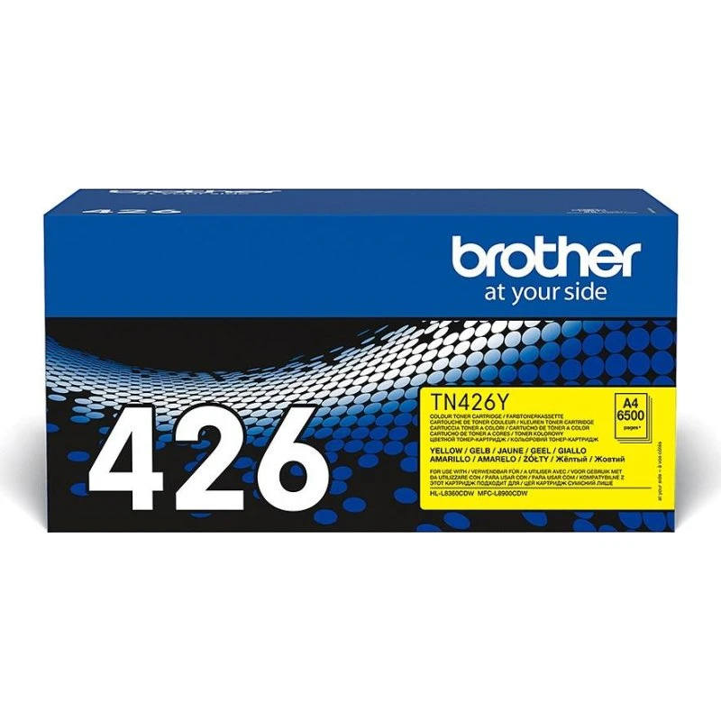 Brother TN-426Y Gul Original Toner, 6.500 sider
