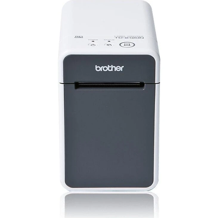Brother TD-2125N Termisk Etiketprinter, Hvid/Sort