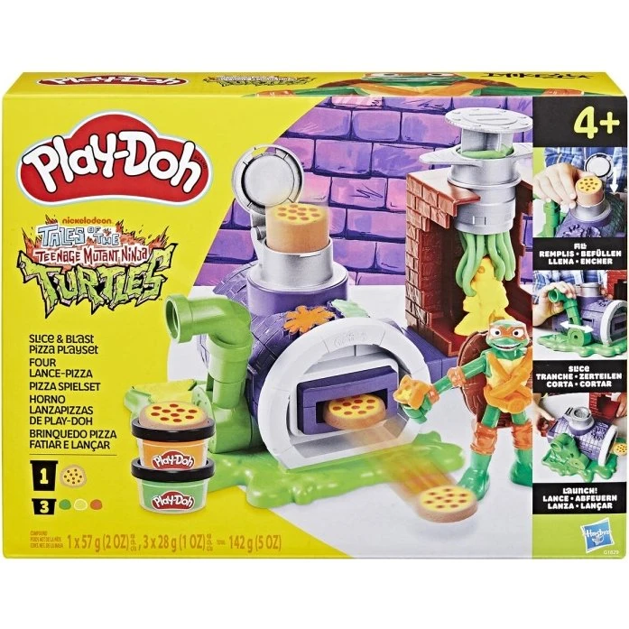 Play-Doh Teenage Mutant Ninja Turtles Slice & Blast Pizza Playset