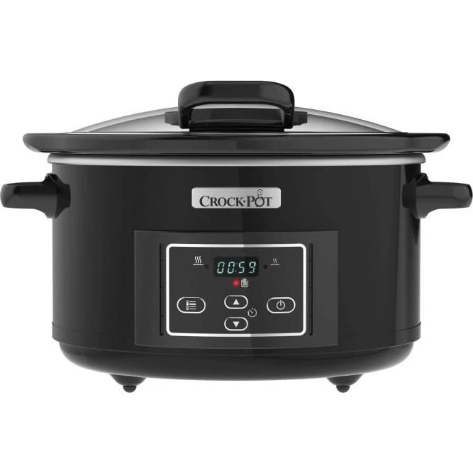 Crock-Pot CSC052X 4,7 L digital slowcooker, sort